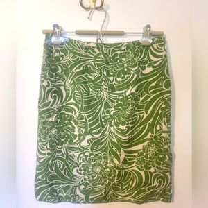 Ann Taylor Loft Silk Skirt